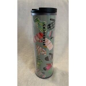 Starbucks Coffee Mug Travel Tumbler Cup 16oz Winter Mittens Holidays